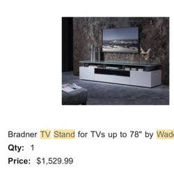 Brand New Tv Stand 