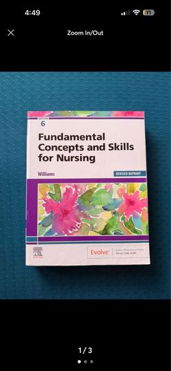 Fundamental Concepts and Skills for Nursing