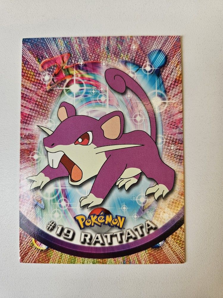 Rattata #19 1999 TOPPS Pokémon Card Collectable Vintage 