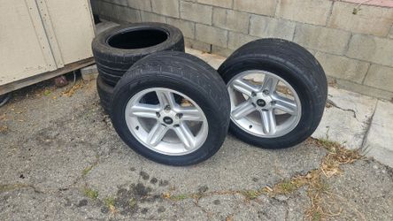 Ford lightning rims clone nito tires 40 % life