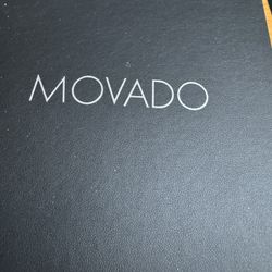 Movado watch with diamonds all around