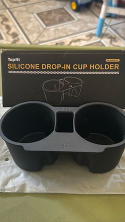 Silicon drop in cup holder Tesla models