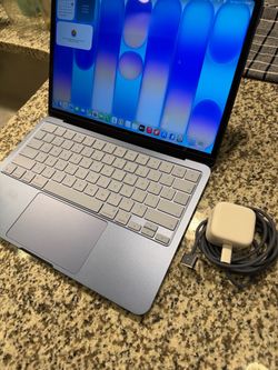 Apple MacBook Neo A18 Pro Blue 8gb ram 256gb with charger - like new