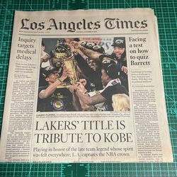 Lakers Newspaper