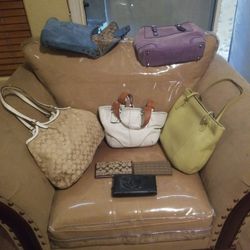 All Coach Purses and Wallets 200 Dollars for All Of It 