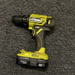 Ryobi Drill With Battery 