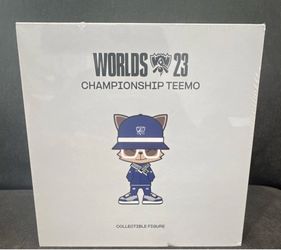 Worlds 23 Championship Teemo Collectible Figure League of Legends 2023 BRAND NEW