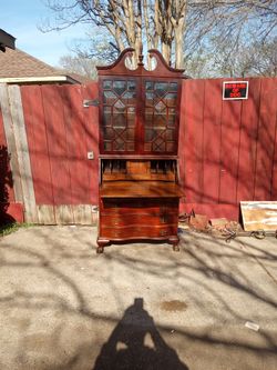 Vintage Jasper Secretary Desk