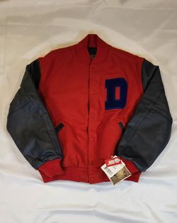 Holloway Red and Black Bomber Jacket Size 2XL