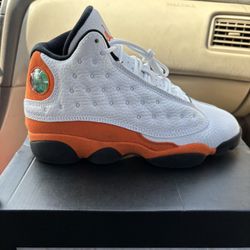 Retro 13s Starfish Orange Size 5