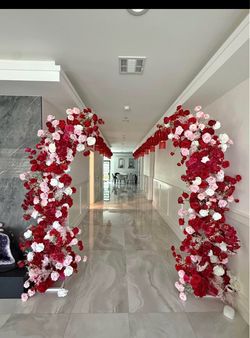 Flower arch for party wedding event