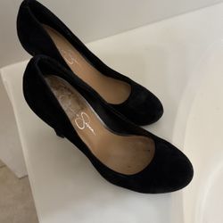 Jessica Simpson Black Heels $5