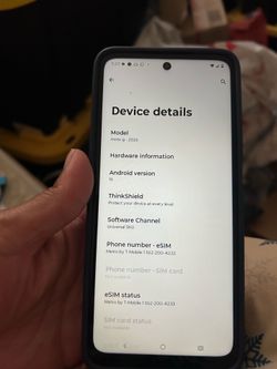 Lightly used metro by T-Mobile moto g 2026 for 150