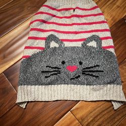 Pet dog cat sweater. Size medium