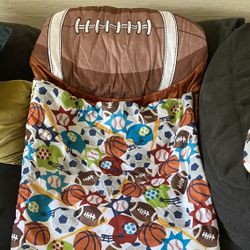 New Plush Sports Sleeping Bag