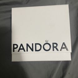 Pandora Necklace And Earrings Set