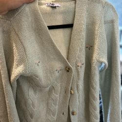 Women’s M Knit Cardigan