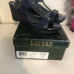 Ralph Lauren Wedge Heels – Size 7.5 – $20