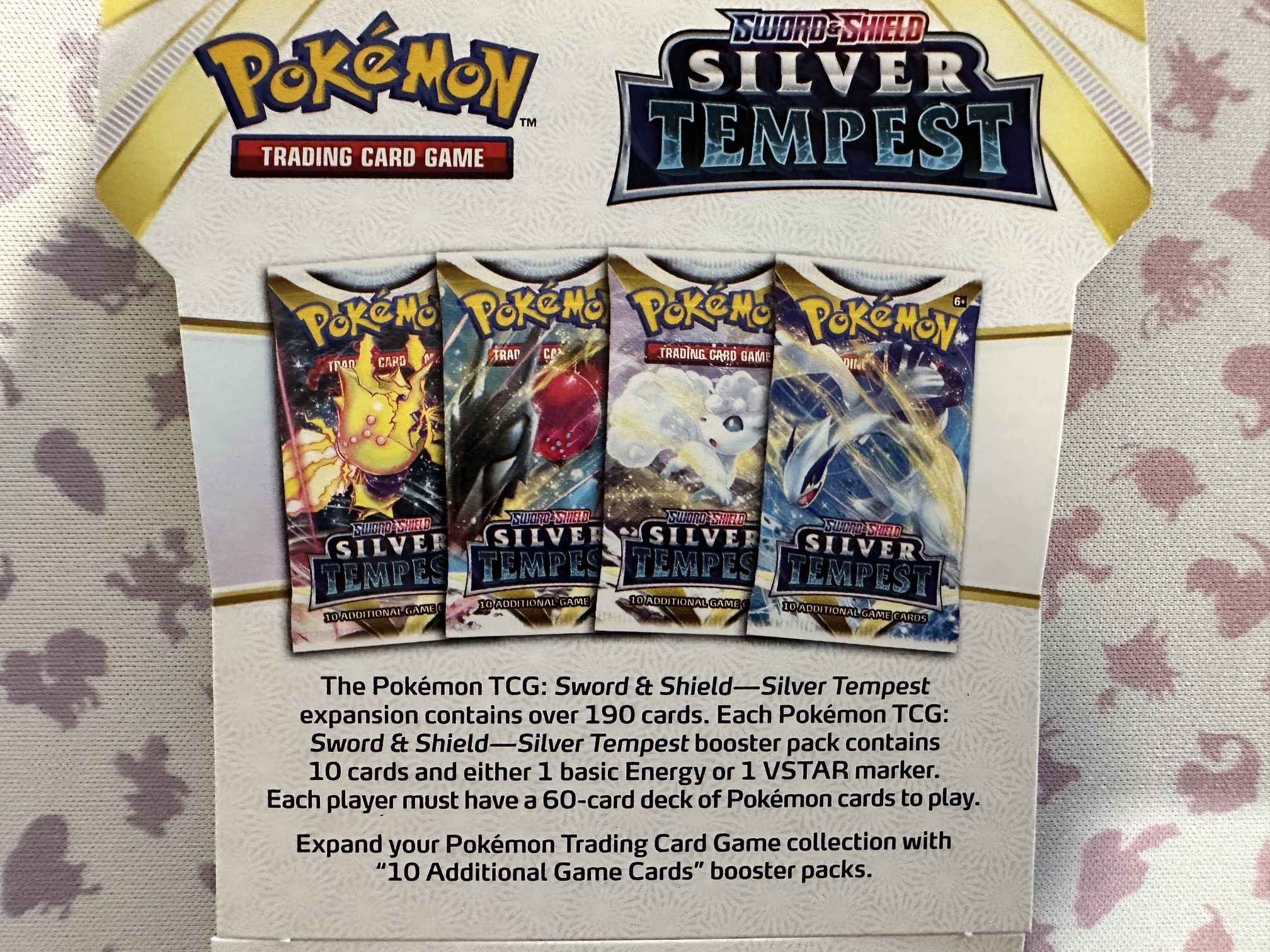Silver Tempest Pokemon Sword & Shield Sealed Booster Packs