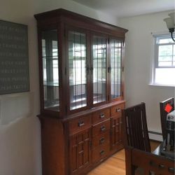 Broyhill Cherry Wood Hutch
