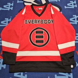 Used Logic Everybody Tour Hockey Jersey, Men's Small 