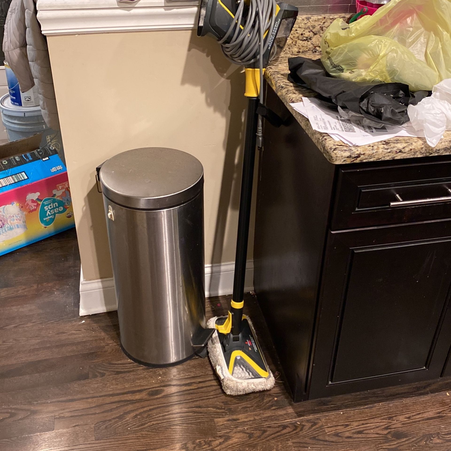 Steam Wet Mop Kills Microbes Wood Tile Bissell