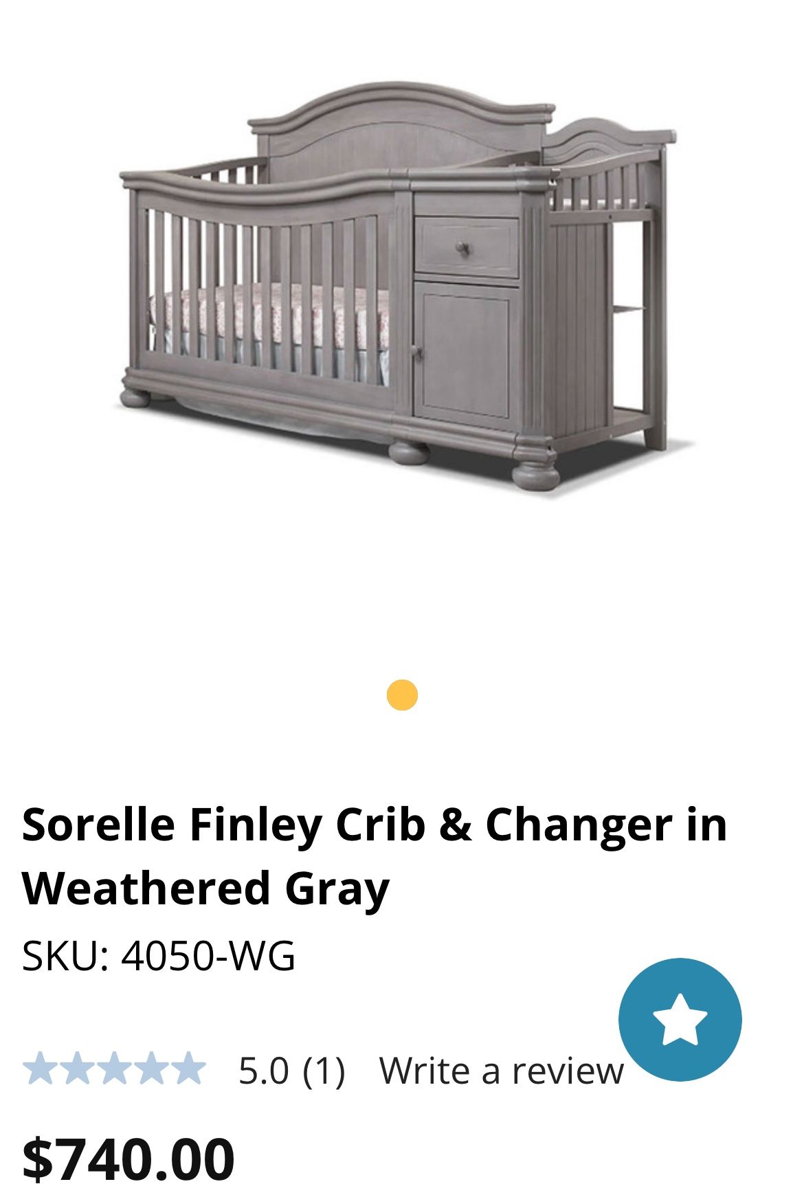 Sorelle Finley Crib 4in1