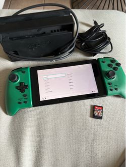 Nintendo switch with dock & games