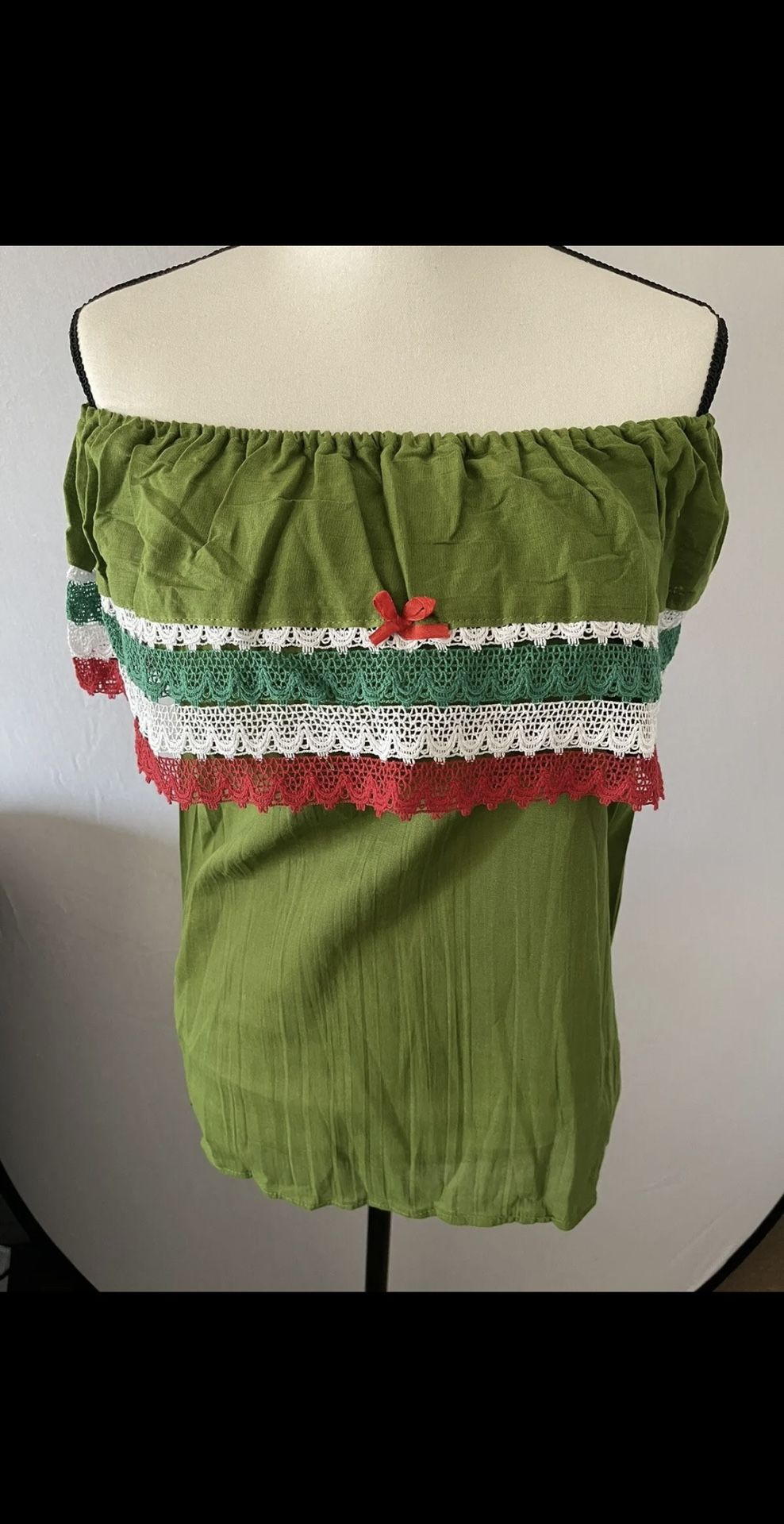 Cinco de Mayo off shoulders blouse