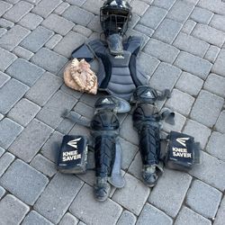 Adidas Youth Catchers Gear + Glove