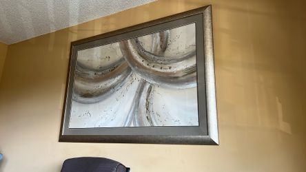 Extra Large Painting In Frame 