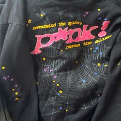P*nk V1 Spider Hoodie 