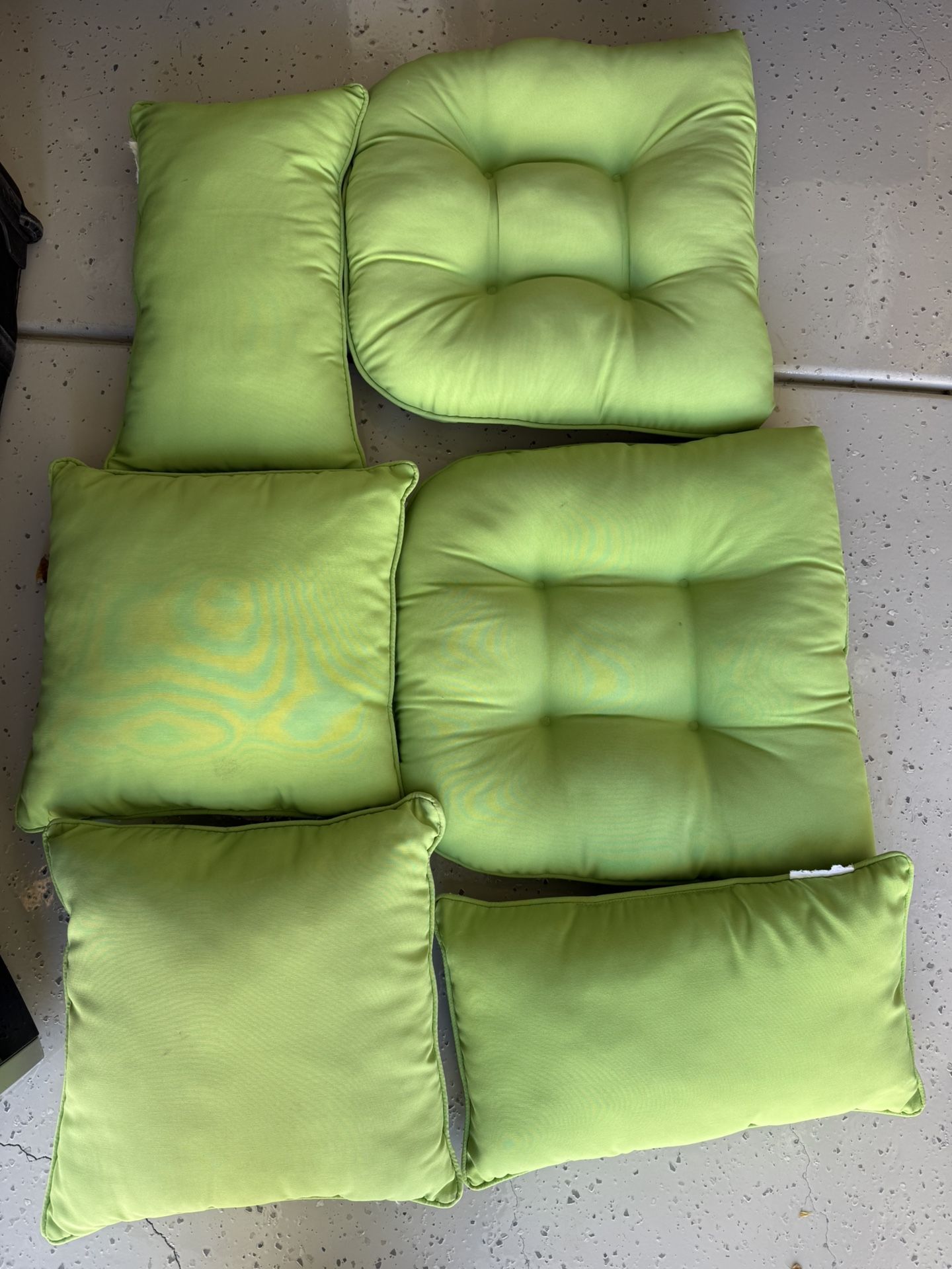 Indoor/ Outdoor Bench Cushions Set