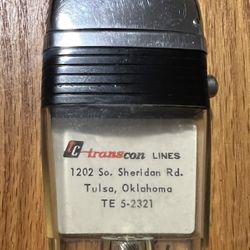 Vintage Rare - Transcon Lines Lighter