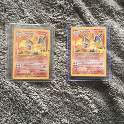 Pokemon Charzard Celebrations Both Mint And Pulled By Me And In My Presence. 