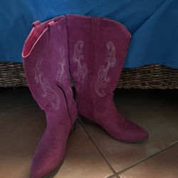 Hit Pink Ladies Boots