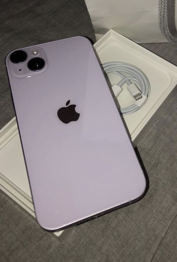 GREAT CONDITION iPhone 14 128 Gb  Purple UNLOCKED For Parts Only