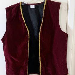 Crimson Renaissance Vest-Houghton & Golf Links