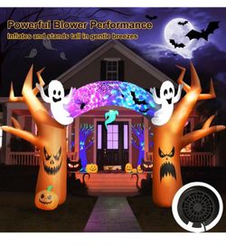 Halloween Inflatable Archway with Lights