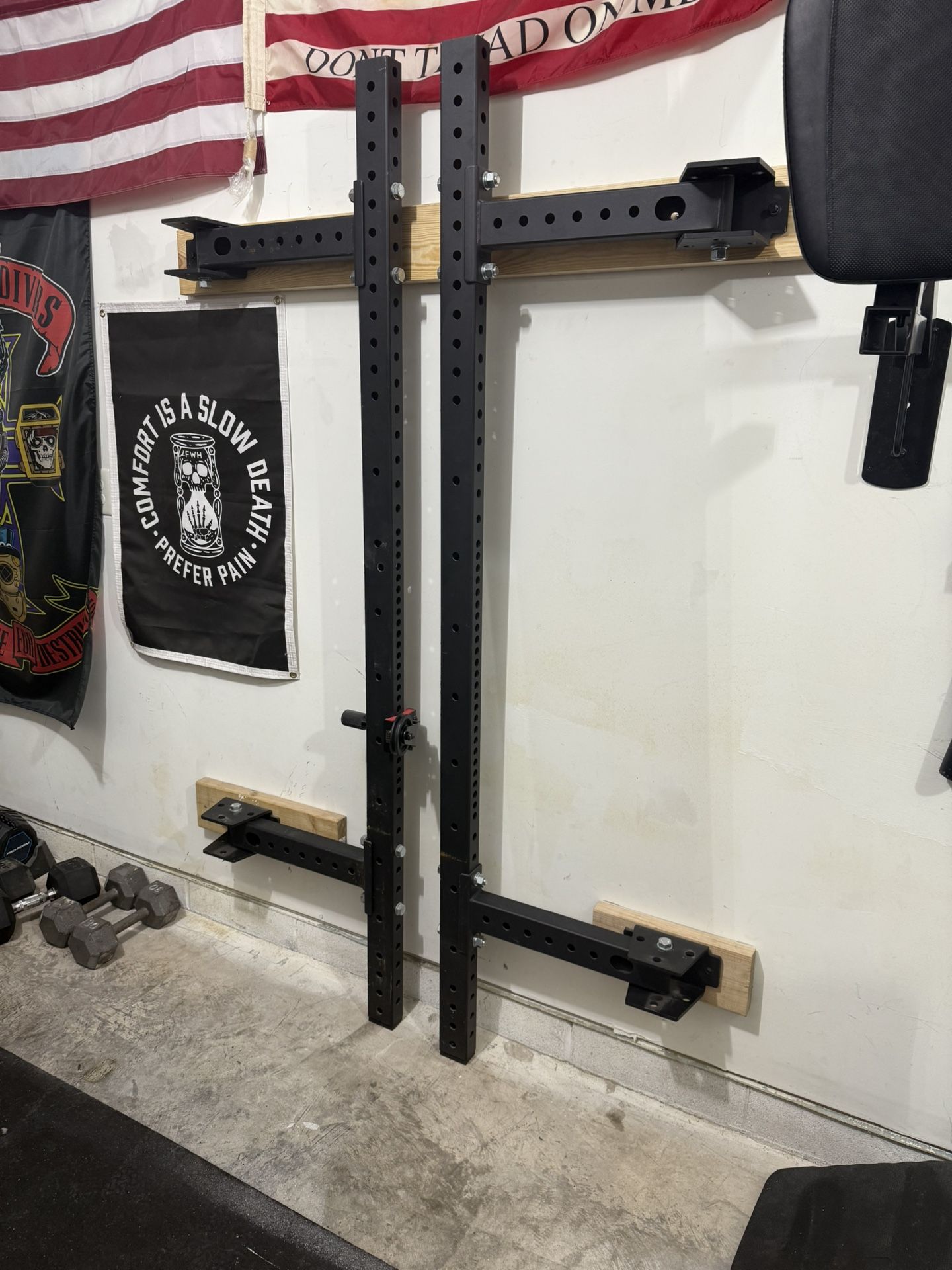 Titan T-3 series Folding Power Squat Rack