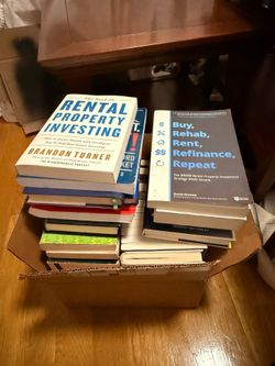 Bunch of book real estate - mindset - wealth- politics