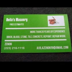 Masonry And Concrete Work 
