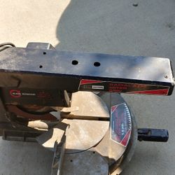 Vintage Craftsman 10inch  Miter and radial saw combination 