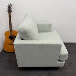 New (Open Box): Asher Petite Chair by Interior Define - Quartz - Double Down Blend