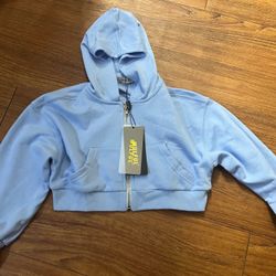 Super Cropped Hoodie, Girl's Cut Out Super Cropped Hoodie Long Sleeve Drawstring Hoodie Hooded Sweatshirt Pullover Active Top Crop Top Hoodies for Gir