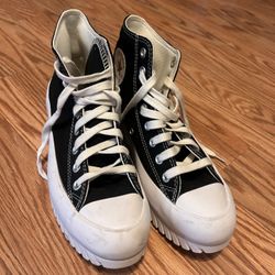 Womens Converse Chuck Taylor All Star Lugged High-Top Sneaker - Black