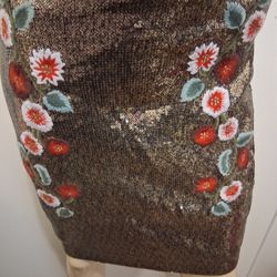 NWOT Guess Los Angeles Topeka Floral Skirt Size Small 