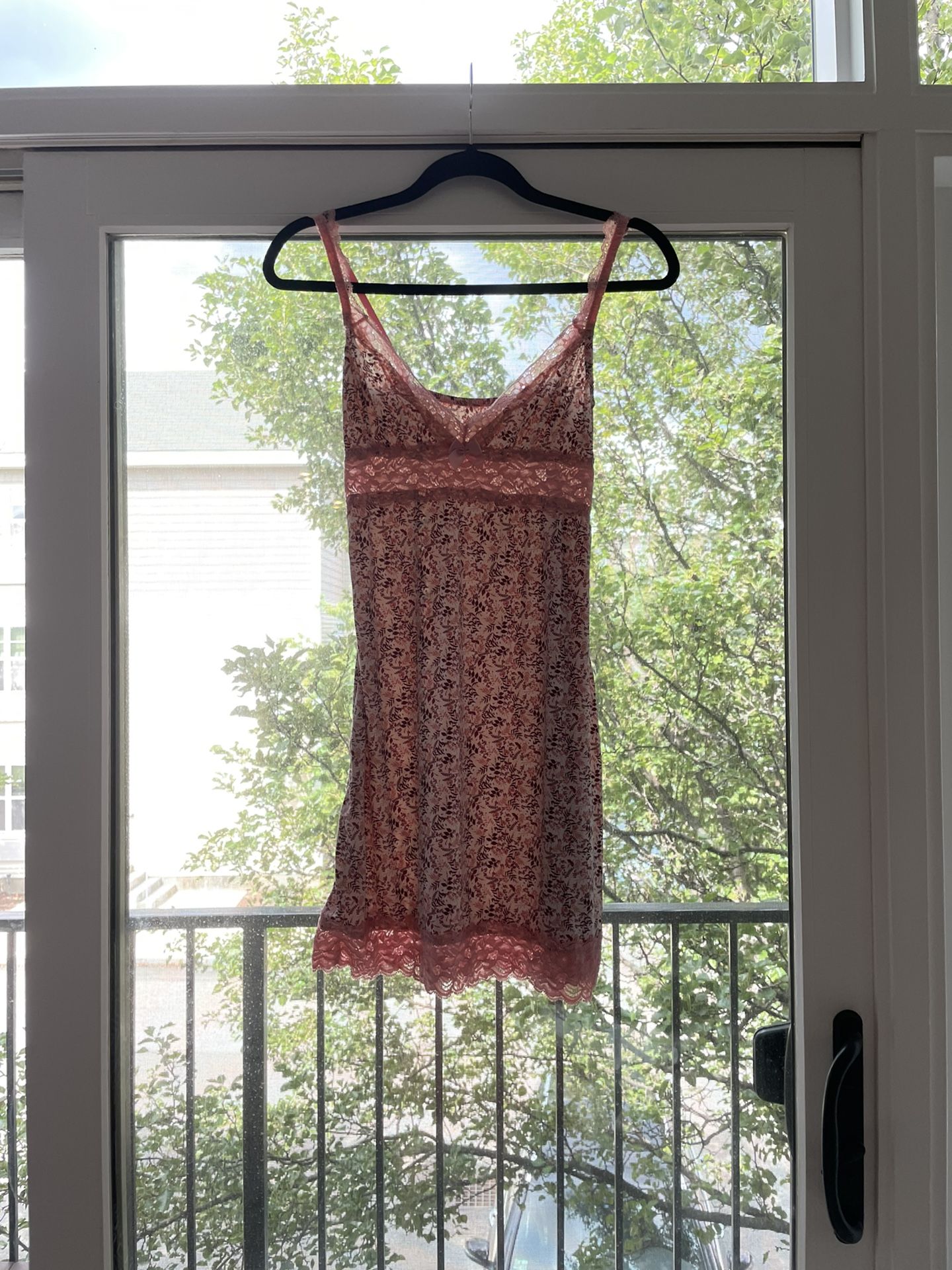 Secret Possessions floral dusty rose nightgown