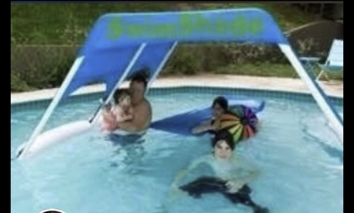 Brand New In Box Shade Floating In Your Swimming Pool