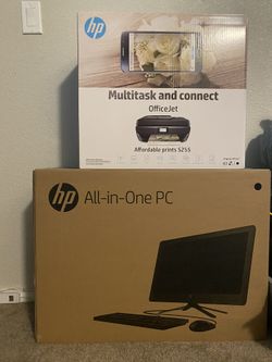 Computer And Printer Combo